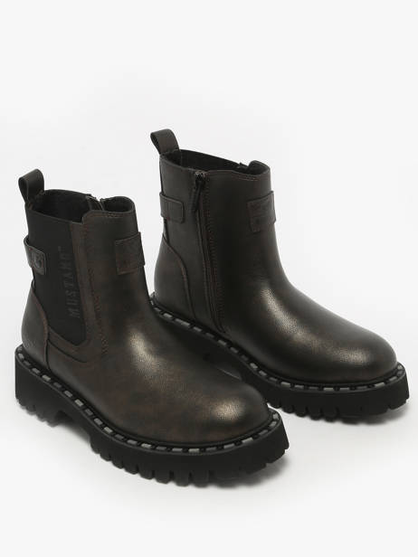 Chelsea Boots Mustang Noir women M0302004 vue secondaire 1