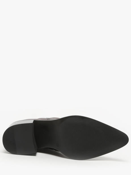 Heeled Boots In Leather Mjus Red women L39205 other view 4