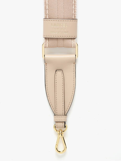 Bandoulière Amovible Bcbg Nylon Et Cuir Lancel Beige bcbg A13978 vue secondaire 1