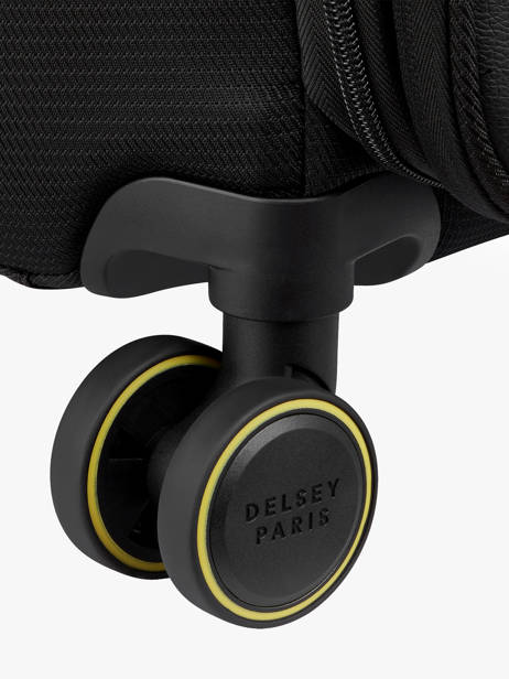 Expandable Cabin Luggage Delsey Black montmartre 3.0 803 other view 2