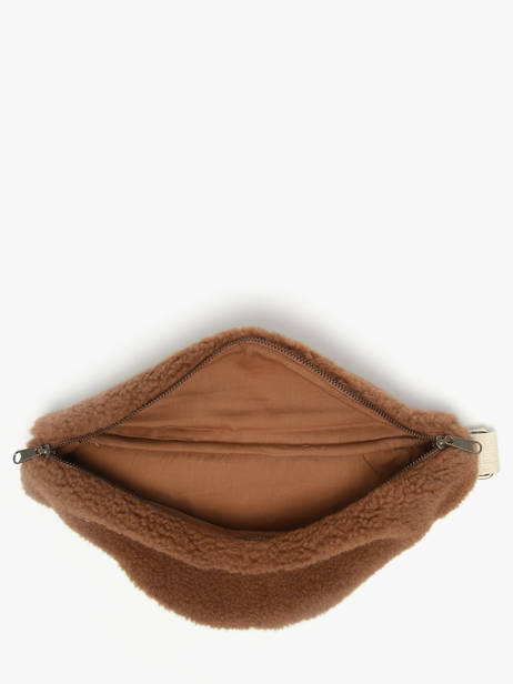 Sac Banane Hindbag Marron teddy TE vue secondaire 4