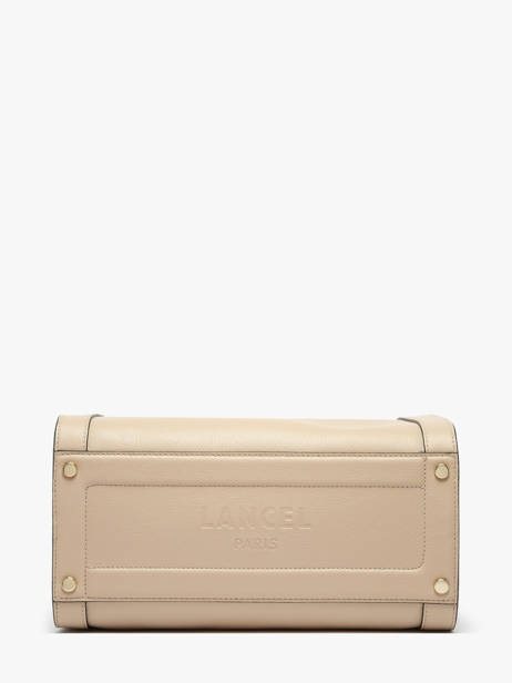 Medium Leather Bcbg Bowling Bag Lancel Beige bcbg A13690 other view 5