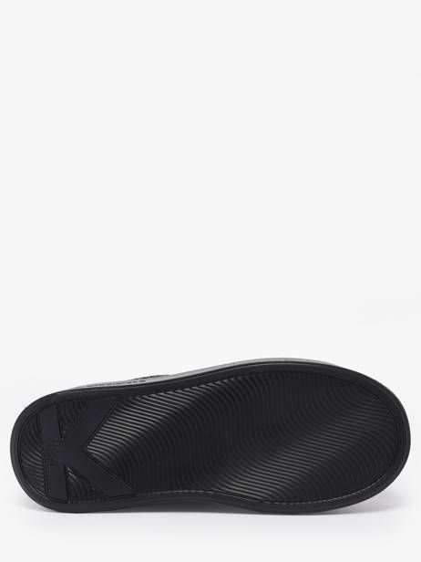Sneakers En Cuir Karl lagerfeld Noir women KL63531N vue secondaire 4