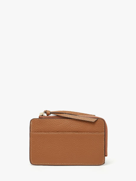 Card Holder Leather Crinkles Brown caviar 14318 other view 2