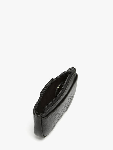 Coin Purse Leather Serge blanco Black baltimore BAL21071 other view 1