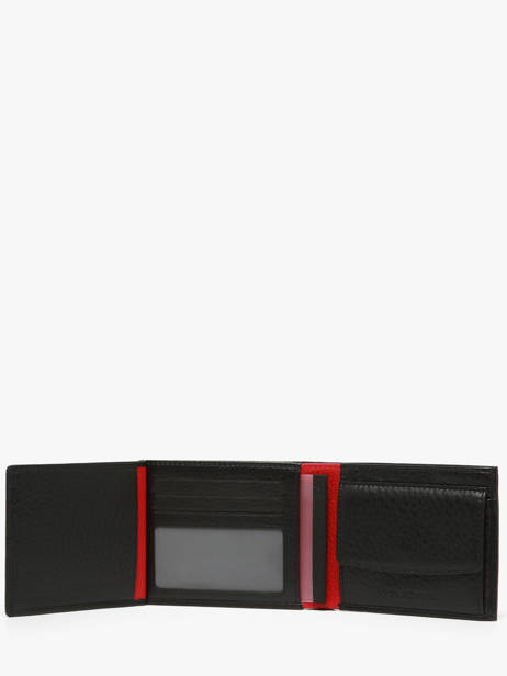Wallet Leather Yves renard Black bicolor 2407 other view 2