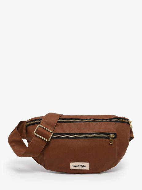 Le Sac Banane Orsel Waxed Rivedroite Marron waxed ORSELWAX