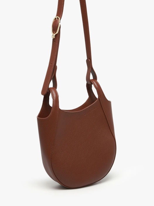 Longchamp Le foulonné Messenger bag Brown