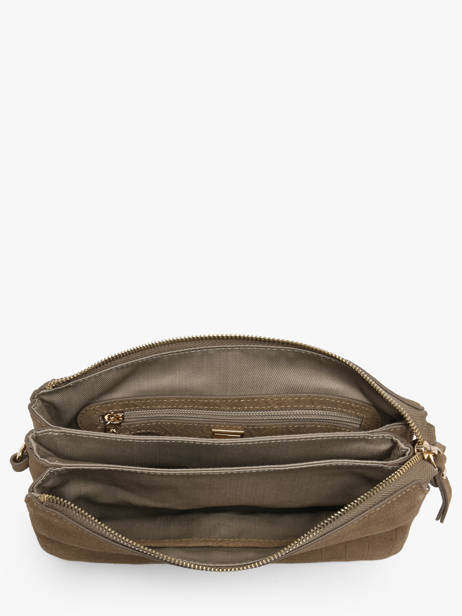 Shoulder Bag Equestre Croco Leather Etrier Beige equestre croco EECQ0143 other view 3