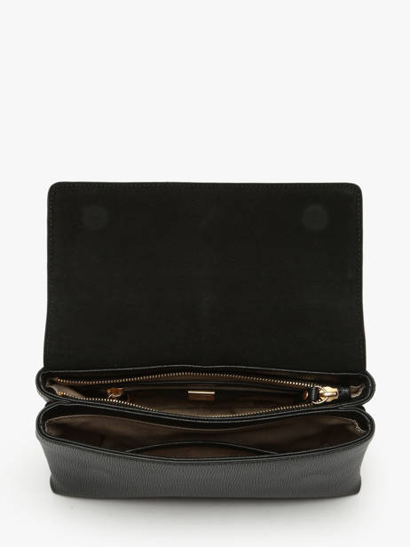 Sac Bandoulière M Torsade Cuir Etrier Noir torsade ETOS169M vue secondaire 2