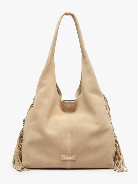 Shoulder Bag M Country Leather Etrier Beige country ECOU154M