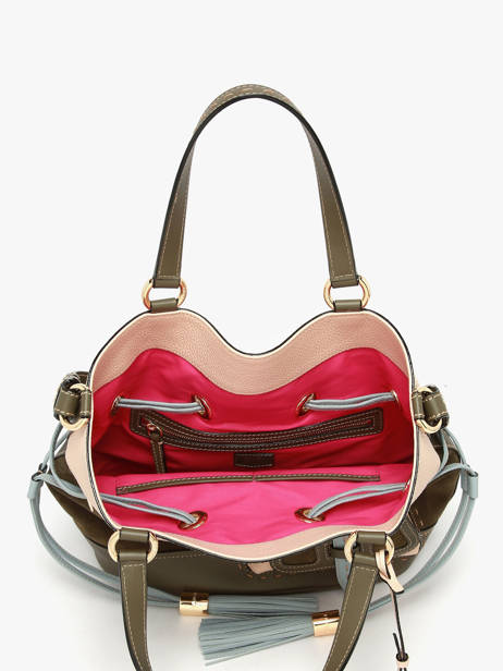 Sac Porté Main Premier Flirt Cuir Lancel Multicolore premier flirt A13372 vue secondaire 4