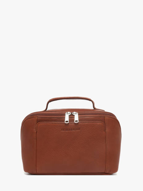 Trousse De Toilette Ange Cuir Arthur & aston Marron ange 17