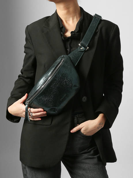 La Banane Minuit Cuir Paul marius Vert minuit BANANMIN vue secondaire 1