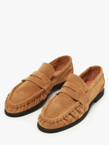 Moccasins In Leather Pavement Brown women 2 other view 1