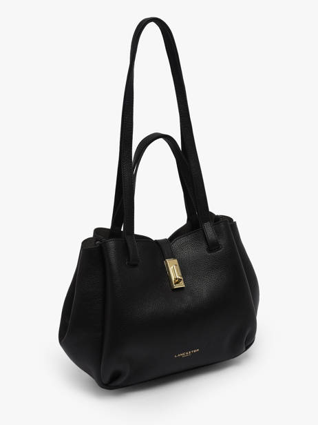 Sac Porté épaule Milano Horizon Sophie Cuir Lancaster Noir milano horizon sophie 82 vue secondaire 1
