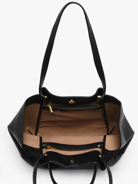 Shoulder Bag Foulonne Double Louisa Leather Lancaster Black foulonne double louisa 90 other view 2