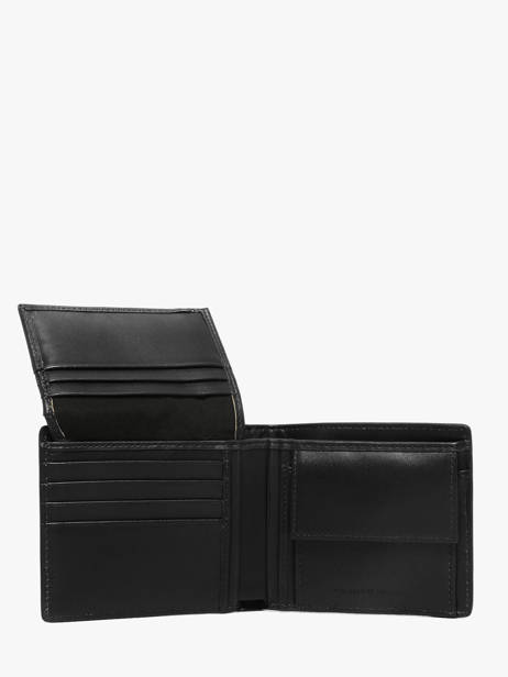 Wallet Leather Tommy hilfiger Black corporate AM13969 other view 2