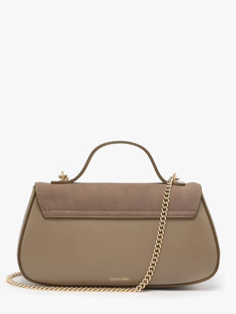 Crossbody Bag Sueded Hardware Calvin klein jeans Beige sueded hardware 4F3408G other view 3