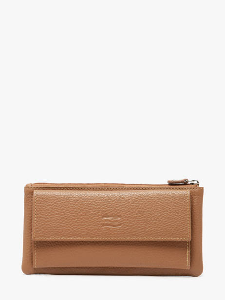 Portefeuille Caviar Cuir Crinkles Marron caviar 14104