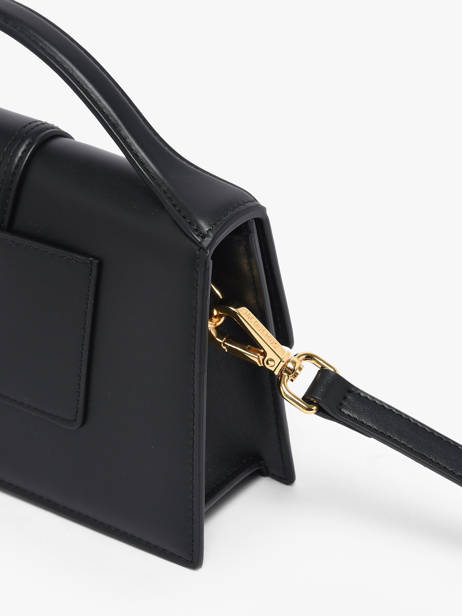 Sac Bandoulière D'occasion Grand Bambino Cuir Jacquemus Noir second life 1566393 vue secondaire 3