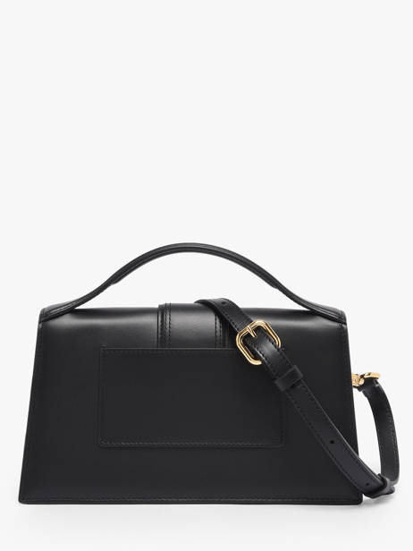 Sac Bandoulière D'occasion Grand Bambino Cuir Jacquemus Noir second life 1566393 vue secondaire 6
