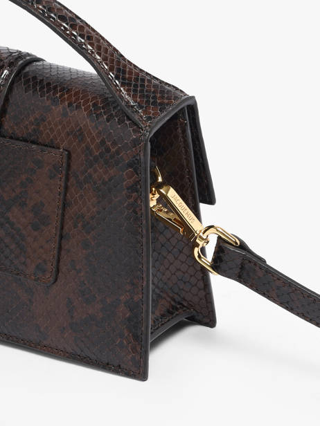 Sac Bandoulière D'occasion Grand Bambino Cuir Jacquemus Marron second life 1567339 vue secondaire 3
