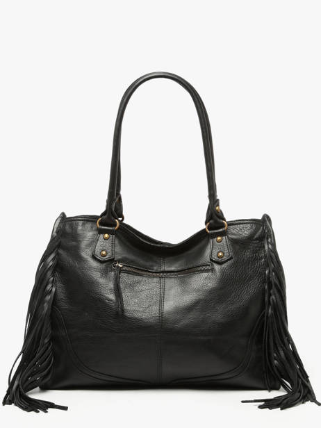 Sac Porté épaule Dakota Cuir Basilic pepper Noir dakota BDAK31 vue secondaire 4