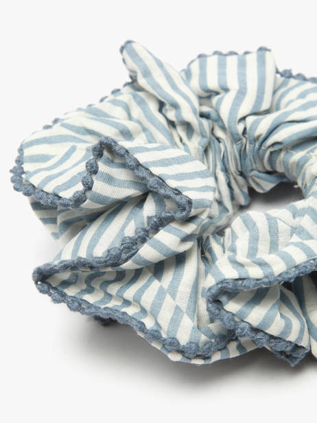 Chouchou Rayures Hindbag Bleu rayures RA vue secondaire 1