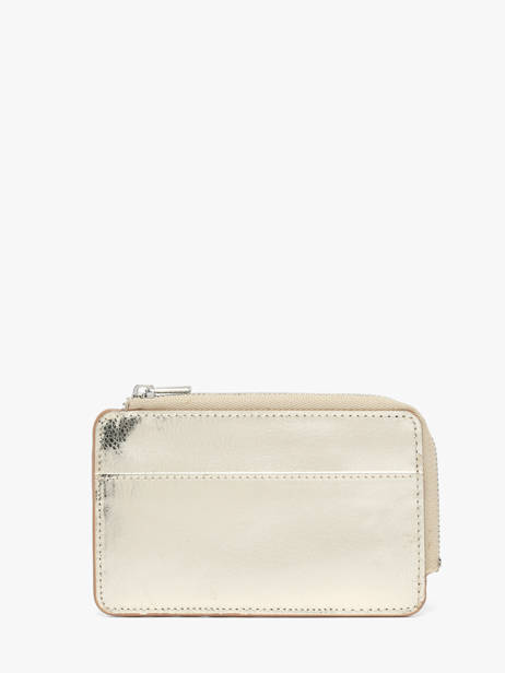 Porte-cartes Caviar Cuir Crinkles Or caviar 14318 vue secondaire 2