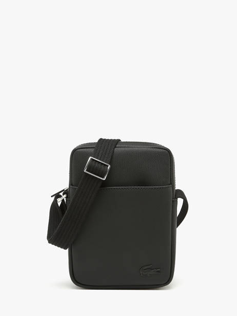 Sac Bandoulière Lacoste Noir men's classic NH4422HC