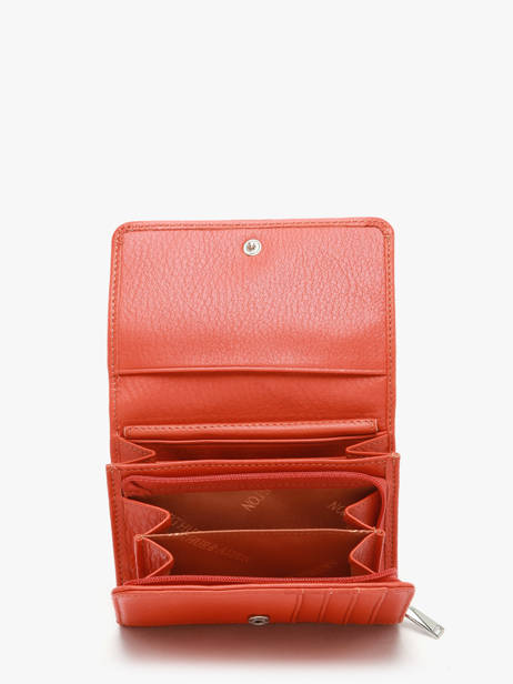 Porte-monnaie Ange Cuir Arthur & aston Orange ange 164 vue secondaire 1