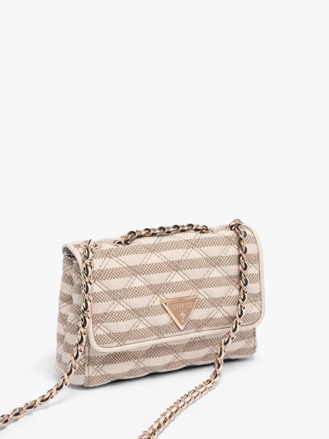 Sac Bandoulière Giully Guess Beige giully AG967374 vue secondaire 2