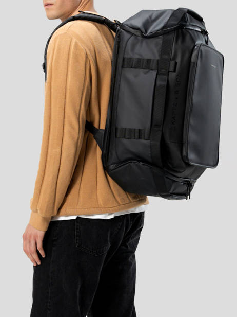 Sac De Voyage Cabine Sac à Dos Backpack Kapten and son Noir backpack LISBOMDU vue secondaire 1