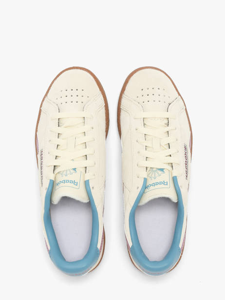 Sneakers En Cuir Reebok Beige women 244643 vue secondaire 3
