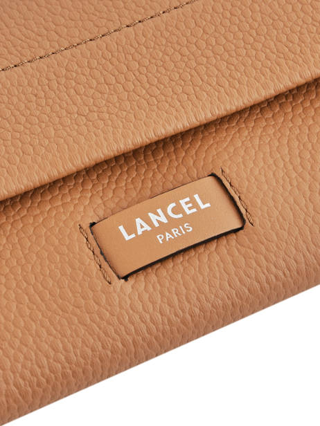 Slim Leather Wallet Ninon Lancel Brown ninon A09986 other view 1