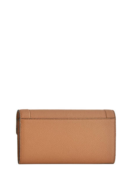 Slim Leather Wallet Ninon Lancel Brown ninon A09986 other view 2