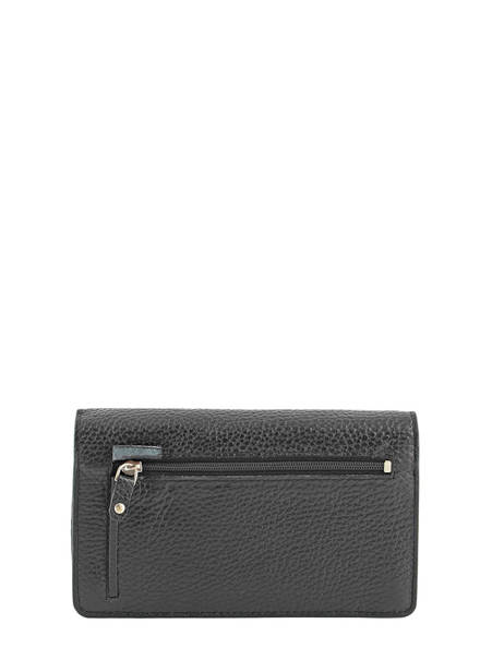 Leather Caviar Wallet Crinkles Gray caviar 14001 other view 1