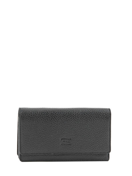 Leather Caviar Wallet Crinkles Gray caviar 14001