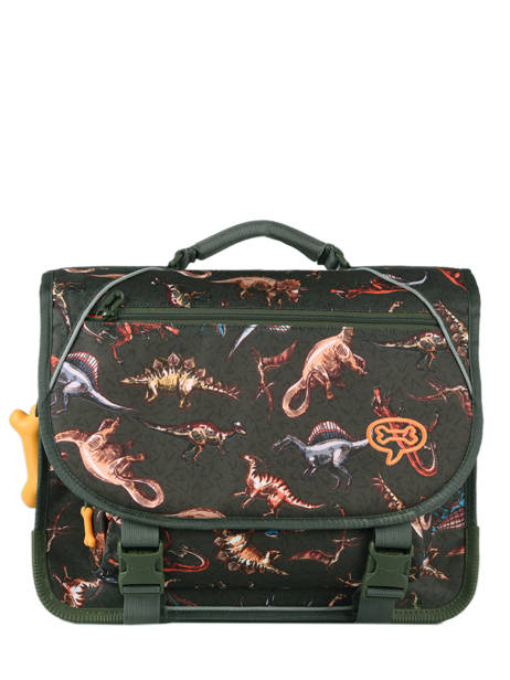 Satchel 2 Compartments Lily Boys Stones and bones Black boys B