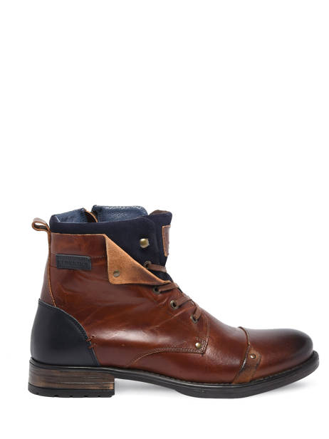 Boots Yedos In Leather Redskins Brown men YEDOS