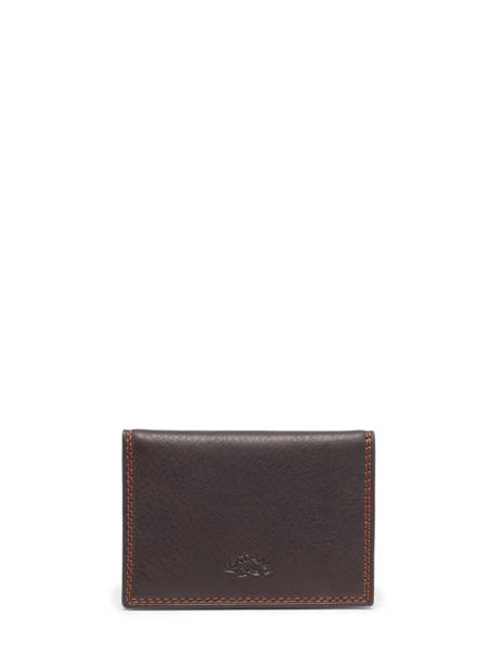 Card Holder Leather Katana Black marina 753103